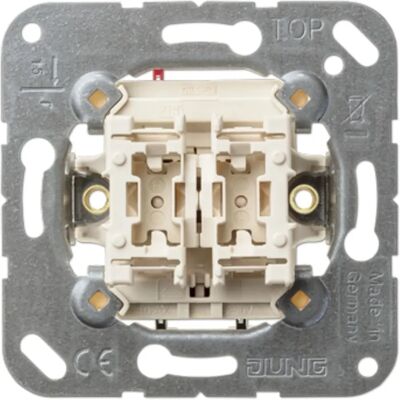 Jung 505EU Doppelschalter - IP20 - Unterputzmontage Jung 505EU Doppelschalter - IP20 - Unterputzmontage