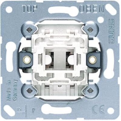 Interruptor universal Jung 506EU - Empotrado, LED, 250V - Interruptor Interruptor universal Jung 506EU - Empotrado, LED, 250V - Interruptor