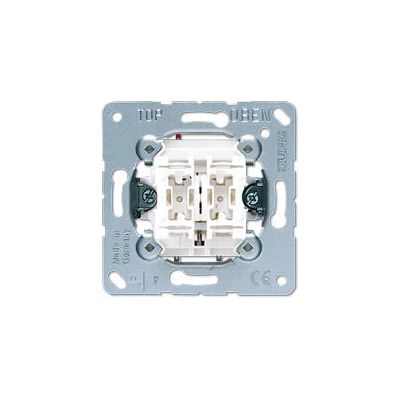 JUNG 535U5 Doppel-Schalter - LED-Anzeige, 10AX, 250V JUNG 535U5 Doppel-Schalter - LED-Anzeige, 10AX, 250V