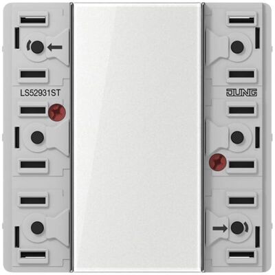JUNG LS 52931 ST KNX Tastsensor-Modul - Schalterprogramm - 3-fach - F50 Serie JUNG LS 52931 ST KNX Tastsensor-Modul - Schalterprogramm - 3-fach - F50 Serie