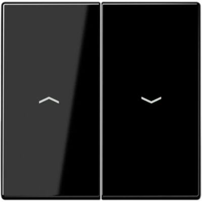 Interrupteur double avec symboles flèches Jung LS 995 P SW - Publicité Interrupteur double avec symboles flèches Jung LS 995 P SW - Publicité