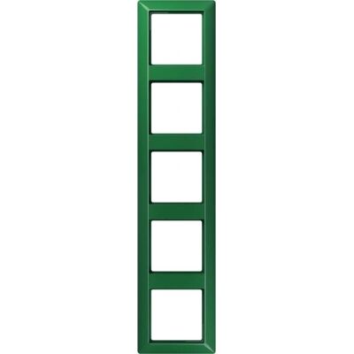 JUNG Modèle AS585BFGN - Cadre 5-fach vert - Publicité JUNG Modèle AS585BFGN - Cadre 5-fach vert - Publicité