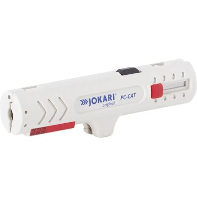 Jokari PC-CAT Stripping Tool - Suitable for PVC CAT cables Jokari PC-CAT Stripping Tool - Suitable for PVC CAT cables