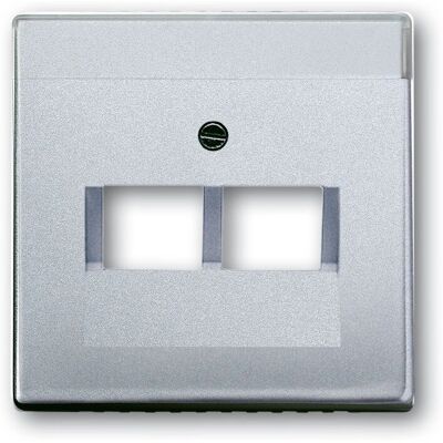 Busch-Jaeger Modell 1803-02-83 Aluminium Zentralscheibe - Wandplatte Busch-Jaeger Modell 1803-02-83 Aluminium Zentralscheibe - Wandplatte