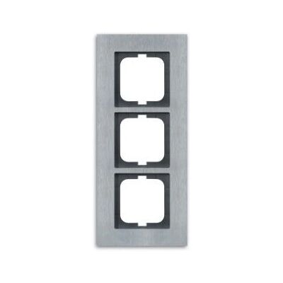 Busch-Jaeger 1723-860 Edelstahl Rahmen - Wandplatte/Schalterabdeckung Busch-Jaeger 1723-860 Edelstahl Rahmen - Wandplatte/Schalterabdeckung