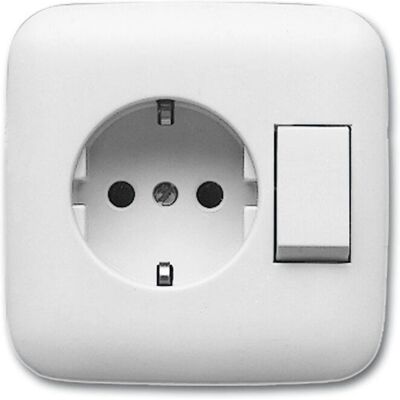 Busch-Jaeger 4310/6 EUJ-214 Steckdose mit Schalter - IP20 Indoor Busch-Jaeger 4310/6 EUJ-214 Steckdose mit Schalter - IP20 Indoor