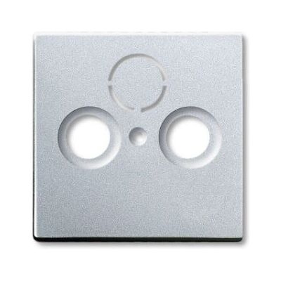 Busch-Jaeger 1743-83 Aluminium Zentralscheibe - IP20 Busch-Jaeger 1743-83 Aluminium Zentralscheibe - IP20