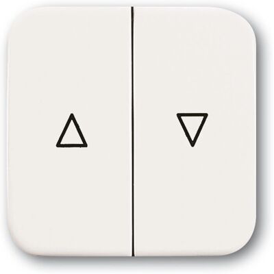 Busch-Jaeger 2504-214 White - Double Jalousie Switch for Reflex SI Busch-Jaeger 2504-214 White - Double Jalousie Switch for Reflex SI