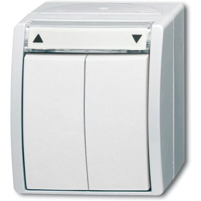 Busch-Jaeger 2601/4 W-54 Wippe-Schalter IP44 Weiß Busch-Jaeger 2601/4 W-54 Wippe-Schalter IP44 Weiß