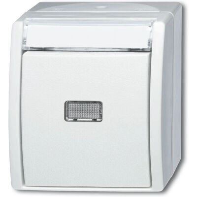 Busch-Jaeger Modelo 2621 WN-54-201 - Interruptor de luz Busch-Jaeger Modelo 2621 WN-54-201 - Interruptor de luz