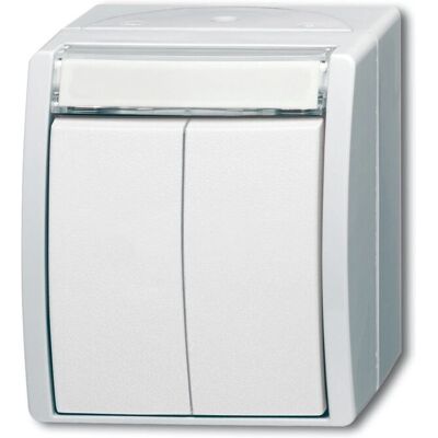 Busch-Jaeger 2621 WN-54-205-101 Weiß - Lichtschalter Busch-Jaeger 2621 WN-54-205-101 Weiß - Lichtschalter