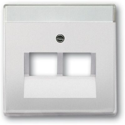 Busch-Jaeger 1803-02-866 Zentralscheibe Edelstahl - Wandplatte / Schalterabdeckung Busch-Jaeger 1803-02-866 Zentralscheibe Edelstahl - Wandplatte / Schalterabdeckung
