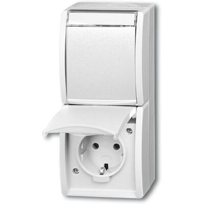 Busch-Jaeger 20-02 EWN-54 Enchufe - Protección IP44 Busch-Jaeger 20-02 EWN-54 Enchufe - Protección IP44