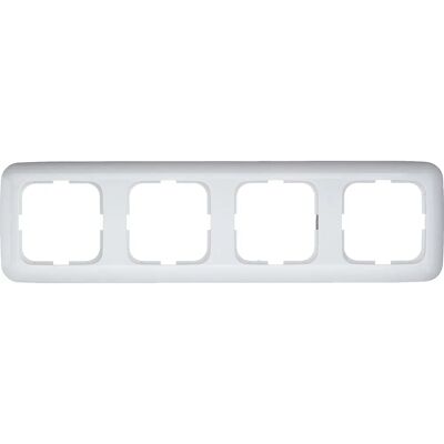 Busch-Jaeger 4-Gang Wall Frame - Reflex SI Electrical Frame Busch-Jaeger 4-Gang Wall Frame - Reflex SI Electrical Frame