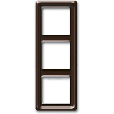 Busch-Jaeger 1730-0-0279 Rahmen - 3-fach, Braun, IP44 Busch-Jaeger 1730-0-0279 Rahmen - 3-fach, Braun, IP44