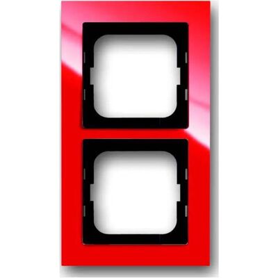 Cadre Rouge 2-Gang Busch-Jaeger - Cadre Électrique Cadre Rouge 2-Gang Busch-Jaeger - Cadre Électrique