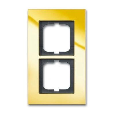 Busch-Jaeger 1722-823-101 Wandplatte - Gold - 2-fach - Abdeckrahmen Busch-Jaeger 1722-823-101 Wandplatte - Gold - 2-fach - Abdeckrahmen
