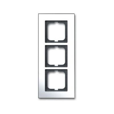 Busch-Jaeger 1723-826-101 Wandplatte - Chrom - 3-Gang - Abdeckrahmen/Schalterdeckel Busch-Jaeger 1723-826-101 Wandplatte - Chrom - 3-Gang - Abdeckrahmen/Schalterdeckel