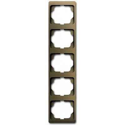Busch-Jaeger 1735 KA-21 - Marco 5-fach bronce, vertical Busch-Jaeger 1735 KA-21 - Marco 5-fach bronce, vertical