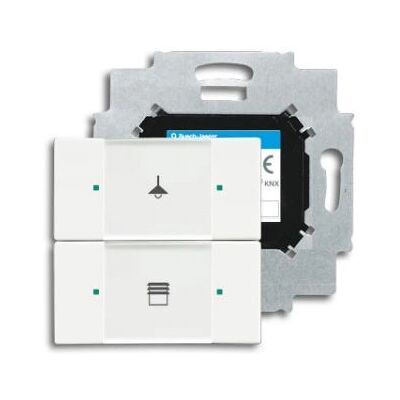 Busch-Jaeger 6126/01-884 - EIB, KNX Tastsensor 2fach mit Busankoppler Busch-Jaeger 6126/01-884 - EIB, KNX Tastsensor 2fach mit Busankoppler