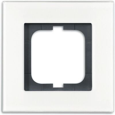 Busch-Jaeger 1721-811 Glass Wall Plate - Switch Cover Busch-Jaeger 1721-811 Glass Wall Plate - Switch Cover