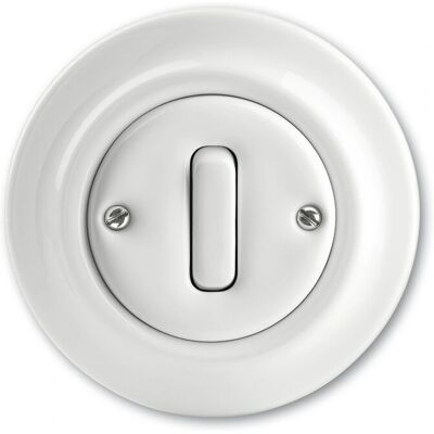 Busch-Jaeger 2002/6 UJ-64 Przełącznik z porcelany - Switch Busch-Jaeger 2002/6 UJ-64 Przełącznik z porcelany - Switch