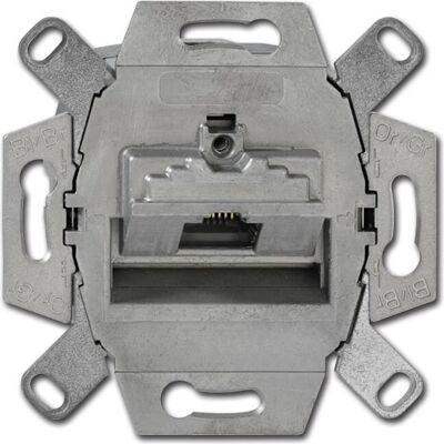 Busch-Jaeger Grau Cat6A Netzwerksockel - Netzwerksockel Busch-Jaeger Grau Cat6A Netzwerksockel - Netzwerksockel