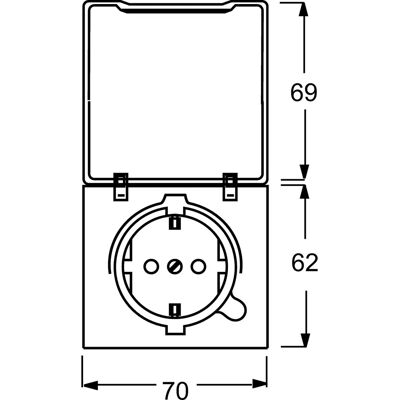 Busch-Jaeger 2064-0-0294 Steckdose Weiß - Elektrische Steckdose Busch-Jaeger 2064-0-0294 Steckdose Weiß - Elektrische Steckdose