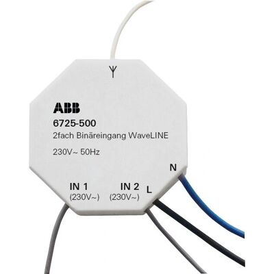 Busch-Jaeger 6725 - 2-Kanal Binäreingang - Weiss Busch-Jaeger 6725 - 2-Kanal Binäreingang - Weiss