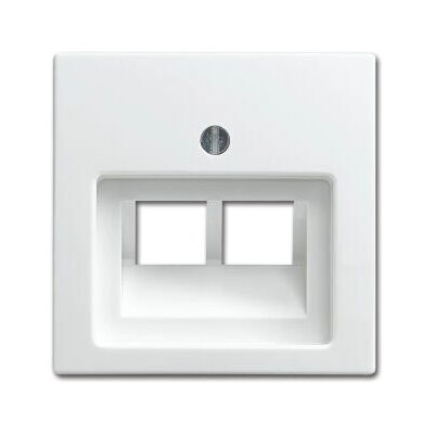Busch-Jaeger 1803-02-914 Wall Plate - IP20, White Busch-Jaeger 1803-02-914 Wall Plate - IP20, White