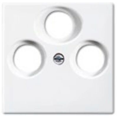 Busch-Jaeger 1743-03-914 Wall Plate - IP20, 3 Modules, White Busch-Jaeger 1743-03-914 Wall Plate - IP20, 3 Modules, White