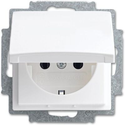 Busch-Jaeger Modelo 20 EUK-914 - Enchufe IP20, Blanco Busch-Jaeger Modelo 20 EUK-914 - Enchufe IP20, Blanco