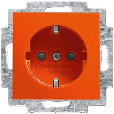 Busch-Jaeger Modell 20 EUCB-14-914 Orange Steckdoseinsatz - Steckdose Busch-Jaeger Modell 20 EUCB-14-914 Orange Steckdoseinsatz - Steckdose
