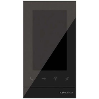 Busch-Jaeger U-625 Video Innenstation - 5'' Touch-Display - Schwarz - Video Türsprechanlage Busch-Jaeger U-625 Video Innenstation - 5'' Touch-Display - Schwarz - Video Türsprechanlage