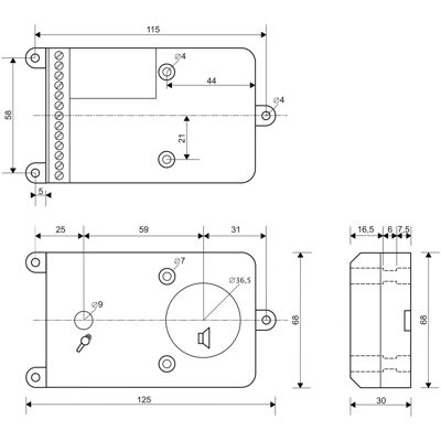 Busch-Jaeger Modell 83110-101 - Intelligentes Audio-Modul Busch-Jaeger Modell 83110-101 - Intelligentes Audio-Modul