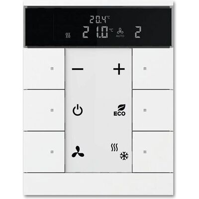 Busch-Jaeger Contrôleur de Température 6-Fach - Thermostat KNX - Publicité Busch-Jaeger Contrôleur de Température 6-Fach - Thermostat KNX - Publicité