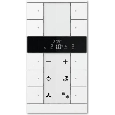 Busch-Jaeger Contrôleur de température KNX blanc - Thermostat Busch-Jaeger Contrôleur de température KNX blanc - Thermostat