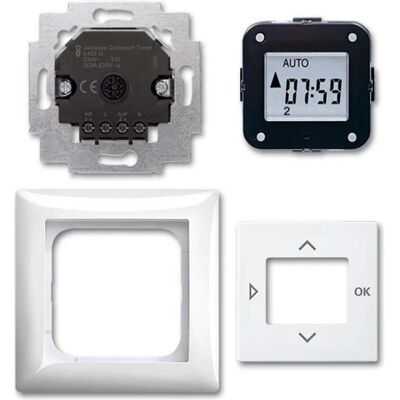Busch-Jaeger Minuterie - Volets Compactes - Blanc - Minuterie - Publicité Busch-Jaeger Minuterie - Volets Compactes - Blanc - Minuterie - Publicité