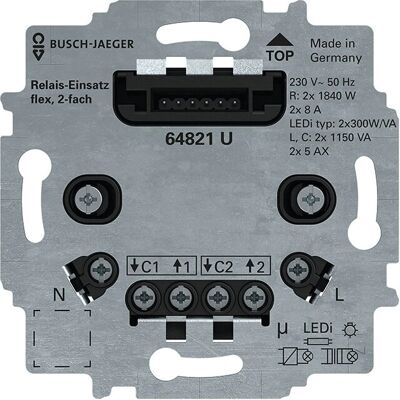 Busch-Jaeger 64821 U Smart Relay - Relays Busch-Jaeger 64821 U Smart Relay - Relays