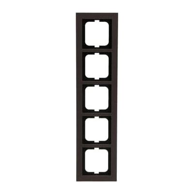 Busch-Jaeger 1725-243 Braun - Abdeckrahmen für 5 Schalter Busch-Jaeger 1725-243 Braun - Abdeckrahmen für 5 Schalter