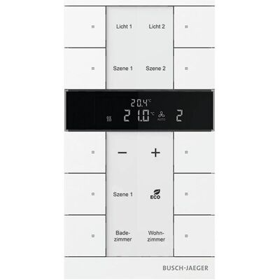 Busch-Jaeger Modell SBR-F-10.0.11-84 10-Kanal Thermostat - Thermostat Busch-Jaeger Modell SBR-F-10.0.11-84 10-Kanal Thermostat - Thermostat