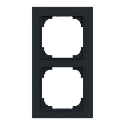 Busch-Jaeger 1722-45M Placa doble para interruptores - Accesorio eléctrico Busch-Jaeger 1722-45M Placa doble para interruptores - Accesorio eléctrico