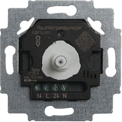 Busch-Jaeger 1097 U-101 Thermostat encastré - Contrôle de température Busch-Jaeger 1097 U-101 Thermostat encastré - Contrôle de température
