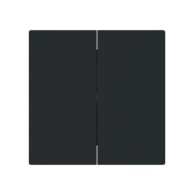 Busch-Jaeger 1785-45M Negro - Cubierta para interruptor serie UP Busch-Jaeger 1785-45M Negro - Cubierta para interruptor serie UP
