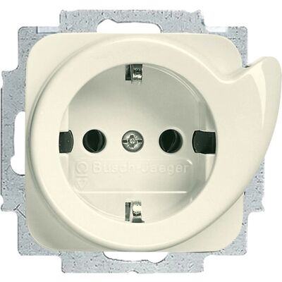 Busch-Jaeger 20 EUCDR-212 Steckdosen-Einsatz CEE 7/3 Beige - Socket-outlet Busch-Jaeger 20 EUCDR-212 Steckdosen-Einsatz CEE 7/3 Beige - Socket-outlet