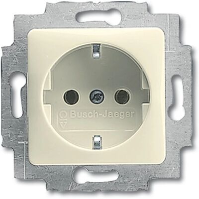 Busch-Jaeger 4011395541609 Type F Beige - Steckdose Busch-Jaeger 4011395541609 Type F Beige - Steckdose