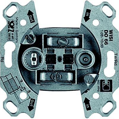 Busch-Jaeger Antenna Socket - 0231-101 - Broadband 5-2400 MHz Busch-Jaeger Antenna Socket - 0231-101 - Broadband 5-2400 MHz