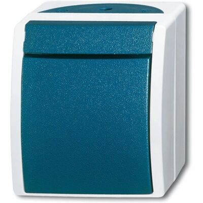 Busch-Jaeger 2601/7 W-53 Vridomkoppling - Utomhus IP44 Busch-Jaeger 2601/7 W-53 Vridomkoppling - Utomhus IP44