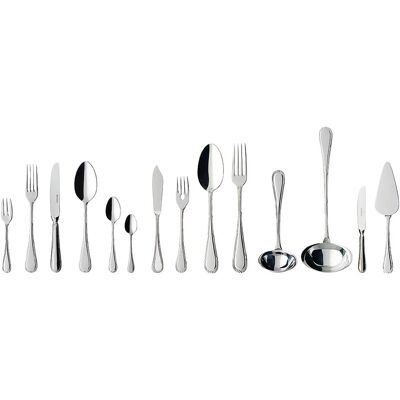 Villeroy & Boch Kreuzband Septfontaines Set di Posate - 113 Pezzi - Acciaio Inox Villeroy & Boch Kreuzband Septfontaines Set di Posate - 113 Pezzi - Acciaio Inox