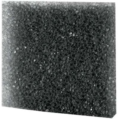 HOBBY Aquaristik Filterzubehör - Grober Schaumstoff 50x50x5 cm Schwarz HOBBY Aquaristik Filterzubehör - Grober Schaumstoff 50x50x5 cm Schwarz